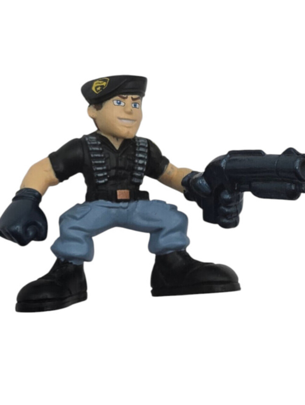 GI Joe Combat Heroes General Clayton Hawk Version 2 2.25" Figure Hasbro 2009